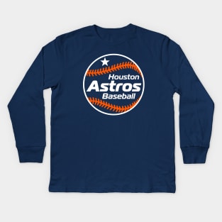 Astros Retro 80s Ball Kids Long Sleeve T-Shirt
